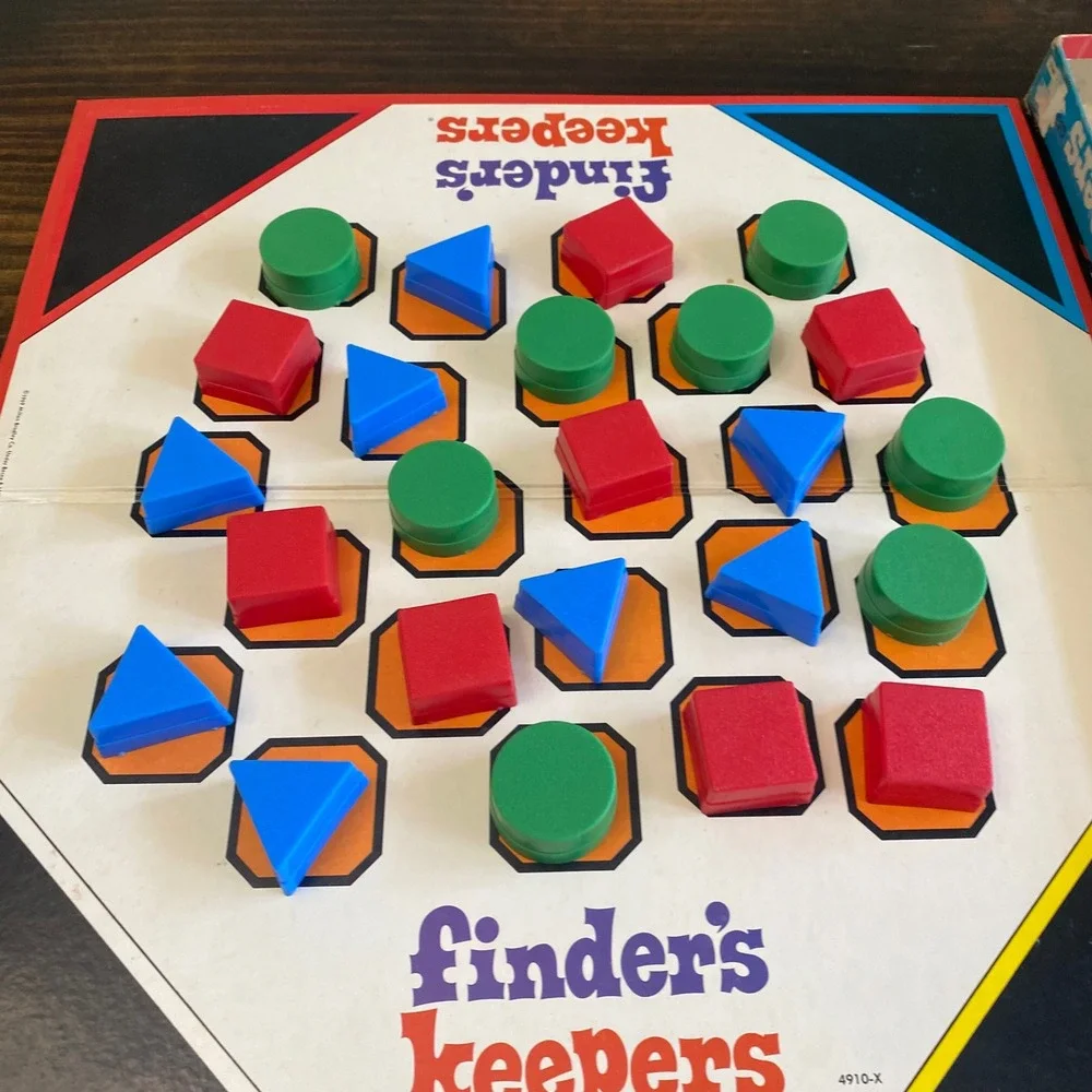 Vintage 1969 Milton Bradley Finders Keepers Board Game 4910 Memory Strategy - Picture 5 of 11